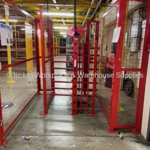 Used Full Height Twin Turnstile With Secure Gates